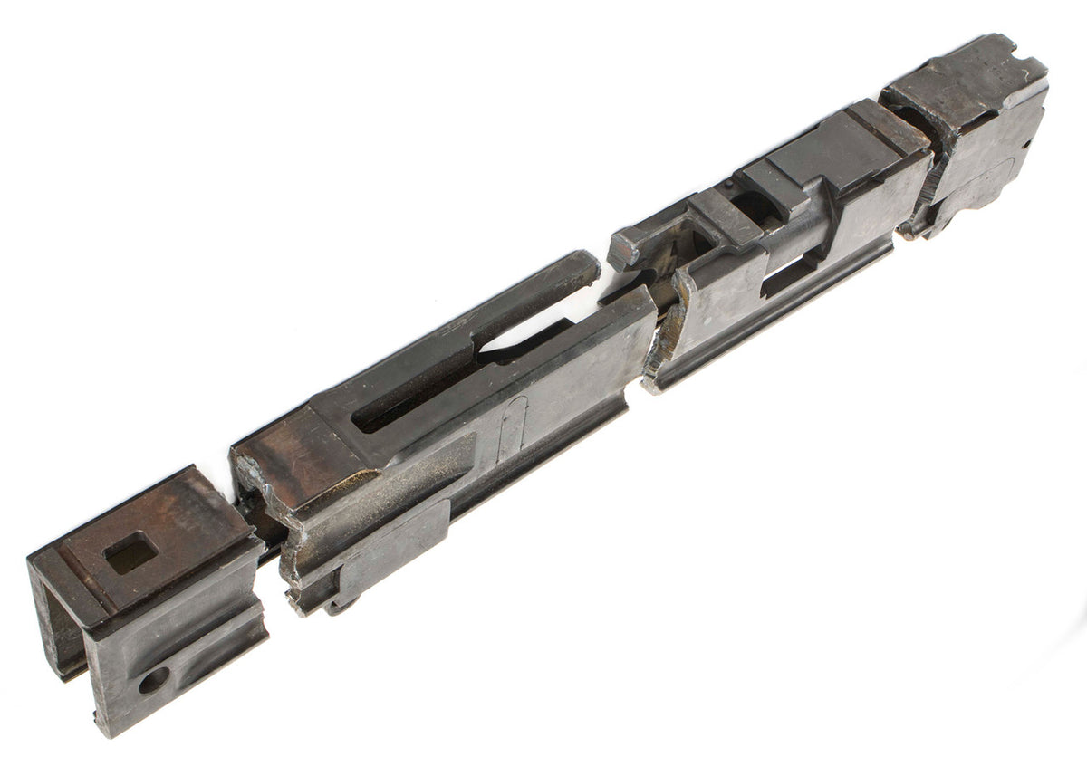Polish CKM wz. 43 "SG-43 Goryunov" 7.62x54R Parts Kit - Cegielski Build with Original Intact Barrel & Wheeled Carriage Mount and Shield
