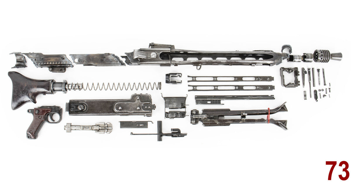 MG42 Parts Kit – WWII Era 7.62x51 NATO (.308) Original German - 73