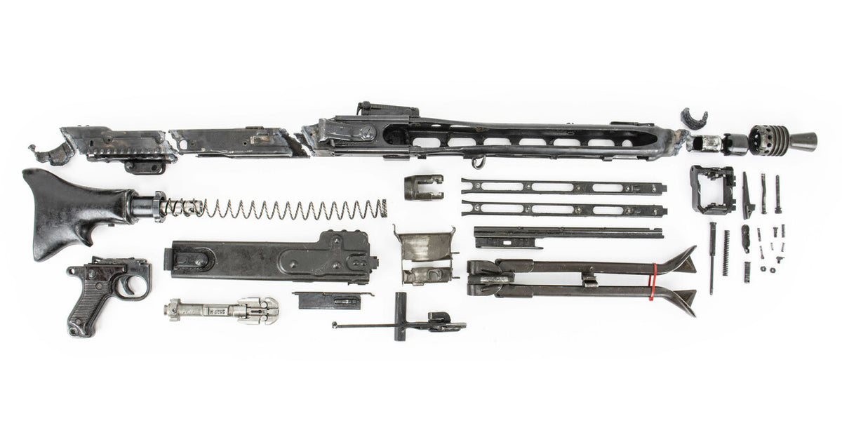 MG42 Parts Kit – WWII Era 7.62x51 NATO (.308) Original German - 50