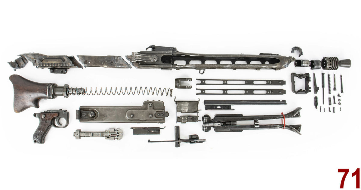 MG42 Parts Kit – WWII Era 7.62x51 NATO (.308) Original German - 71
