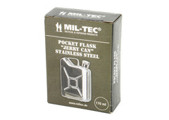 MIL-TEC® STAINLESS STEEL JERRY CAN FLASK NEW