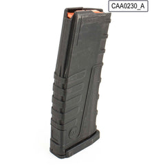 CAA AR-15 30 Round Black Polymer Magazine - Solid Black, No Windows