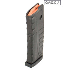 CAA AR-15 30 Round Black Polymer Magazine - Solid Black, No Windows