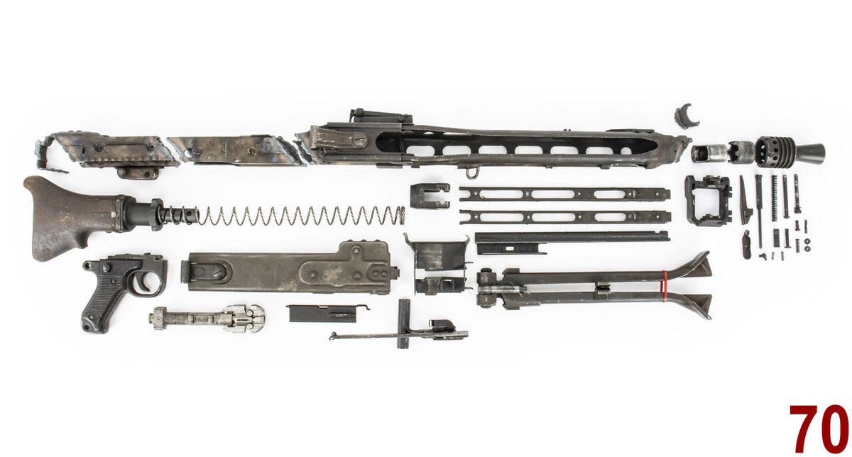 MG42 Parts Kit – WWII Era 7.62x51 NATO (.308) Original German - 70