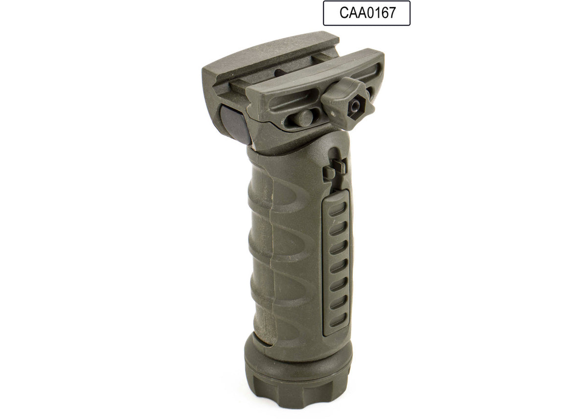 CAA CGRIP Quick-Detach Vertical Grip w/ Switch Mount & Storage