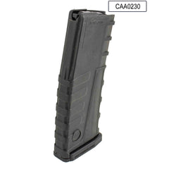 CAA AR-15 30 Round Black Polymer Magazine - Solid Black, No Windows