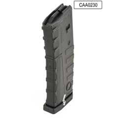 CAA AR-15 30 Round Black Polymer Magazine - Solid Black, No Windows