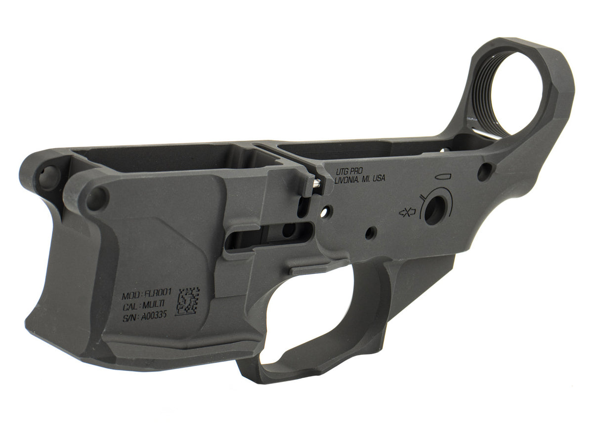 UTG PRO AR15 Billet Lower Receiver 7075-T6 - Black