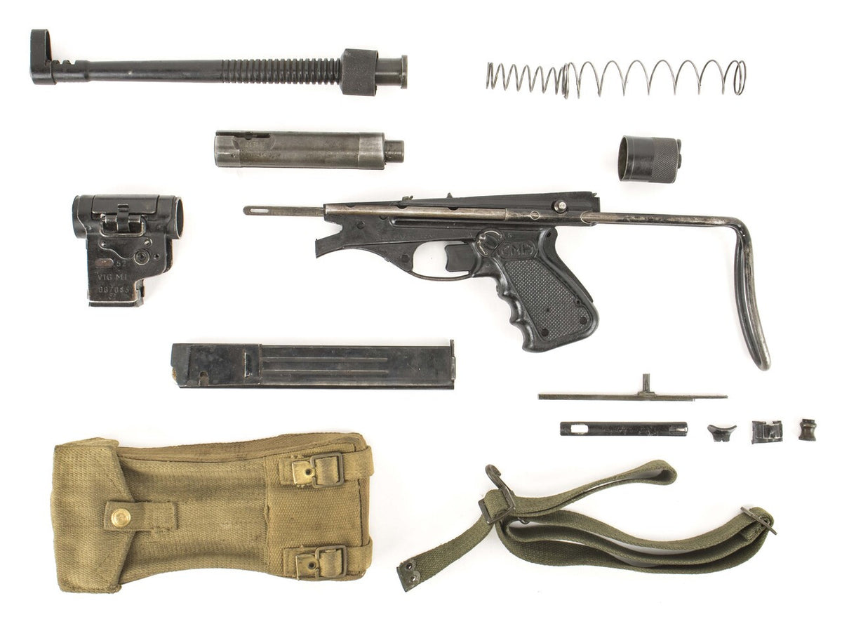 Belgian Vigneron M1 9mm Parts Kit with Intact 12.25" Barrel, 32 Rd Magazine, Pouch & Sling