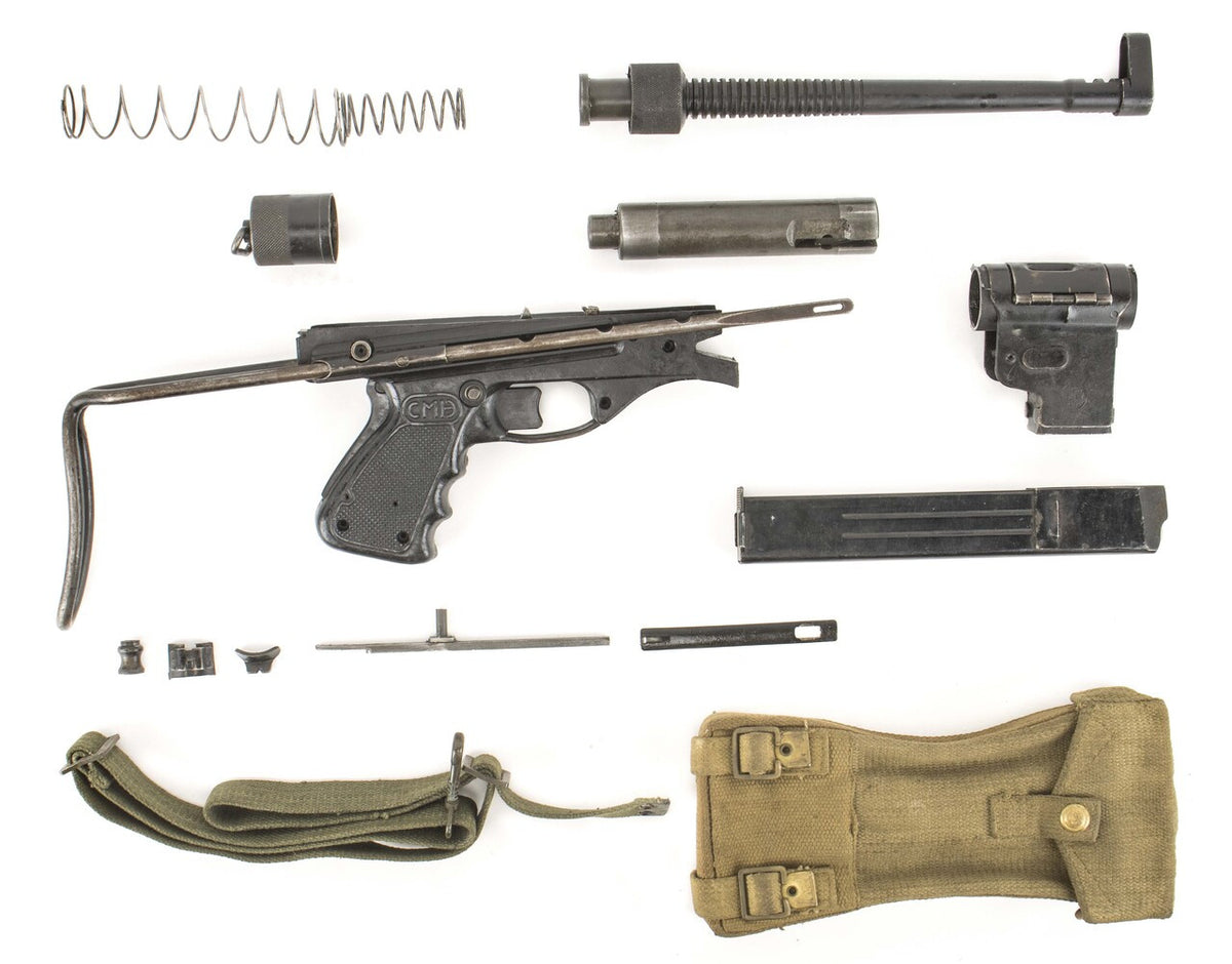 Belgian Vigneron M2 9mm Parts Kit with Intact 12.25" Barrel, 32 Rd Magazine, Pouch & Sling