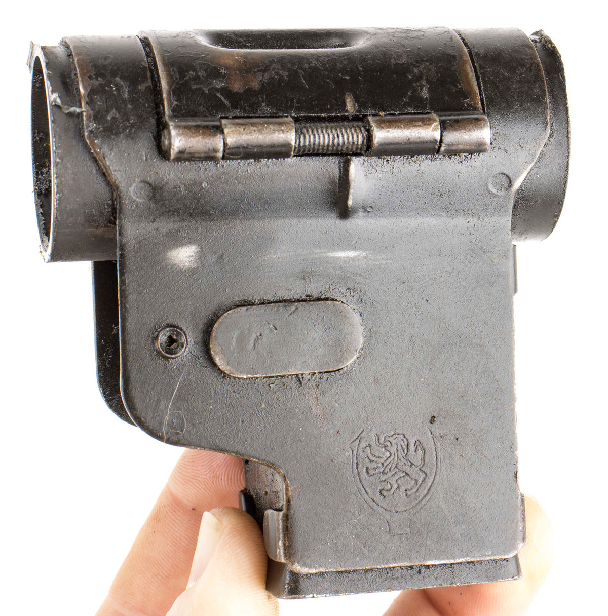 Belgian Vigneron M2 9mm Parts Kit with Intact 12.25" Barrel (Broken Sight) , 32 Rd Magazine, Pouch & Sling