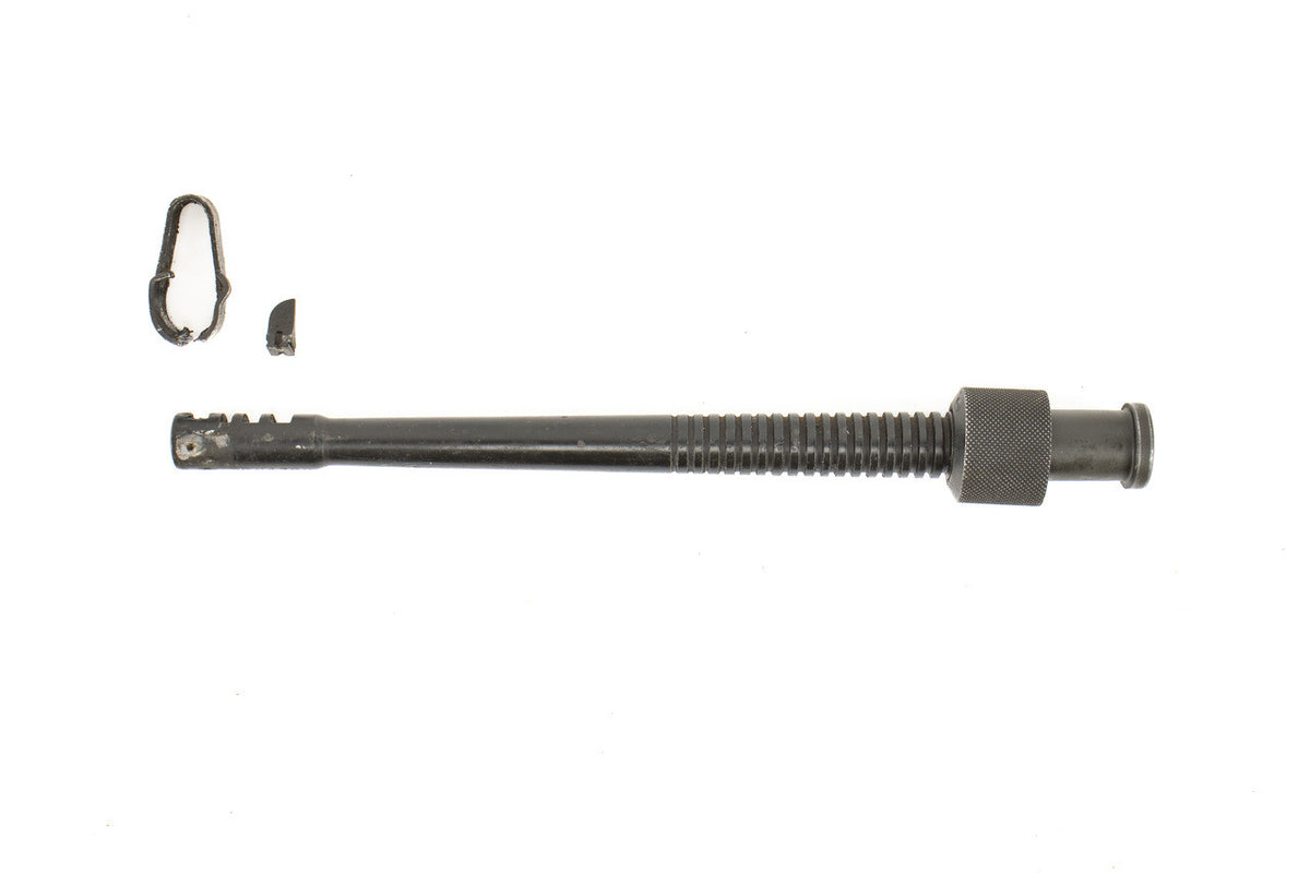 Belgian Vigneron M2 9mm Parts Kit with Intact 12.25" Barrel (Broken Sight) , 32 Rd Magazine, Pouch & Sling