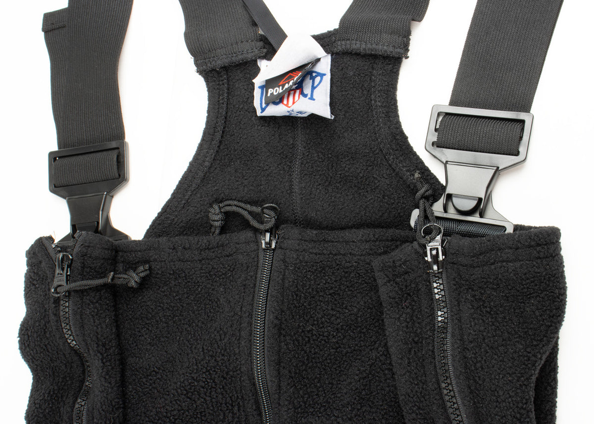 US GI Black Fleece Cold Weather Pants - Used - L