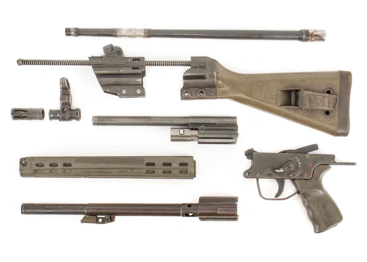 HK G3 FMP 7.62x51mm Parts Kit - Very Good Condition - Matching Numbers with Original Barrel