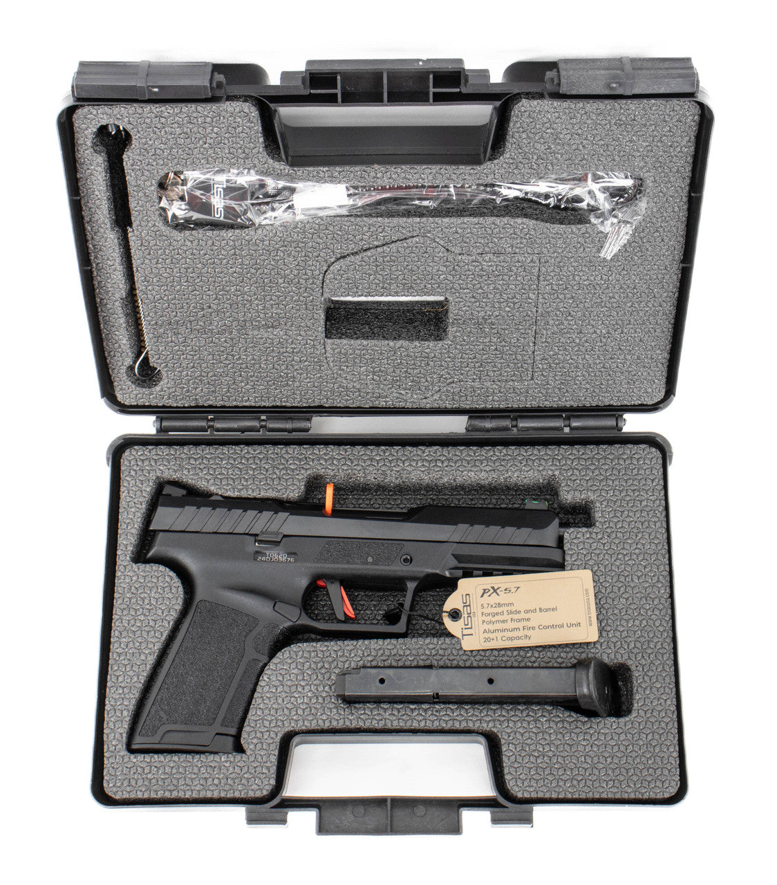 Tisas PX 5.7 Optic Ready Plate 4.8" Barrel 20rd Pistol