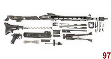 MG42 Parts Kit – WWII Era 7.62x51 NATO (.308) Original German - 97