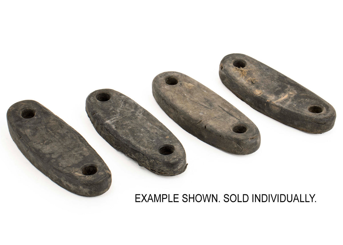 Yugo M70 Factory Original Rubber Buttpad for Wood Buttstock - Fair Condition