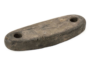 Yugo M70 Factory Original Rubber Buttpad for Wood Buttstock - Fair Condition