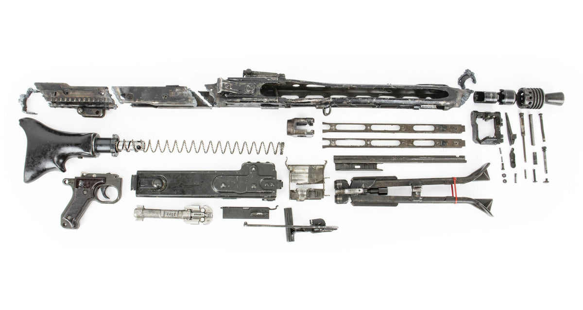 MG42 Parts Kit – WWII Era 7.62x51 NATO (.308) Original German - 51