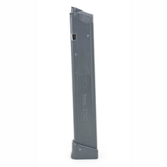 Glock Compatible 9mm 33rd BATTLESHIP GRAY Reinforced Steel Lined Polymer Magazine