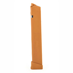 Glock Compatible 9mm 33rd BRONZE Reinforced Steel Lined Polymer Magazine
