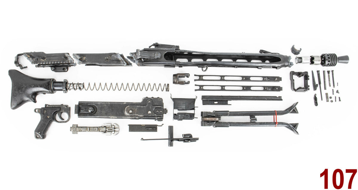 MG42 Parts Kit – WWII Era 7.62x51 NATO (.308) Original German - 107