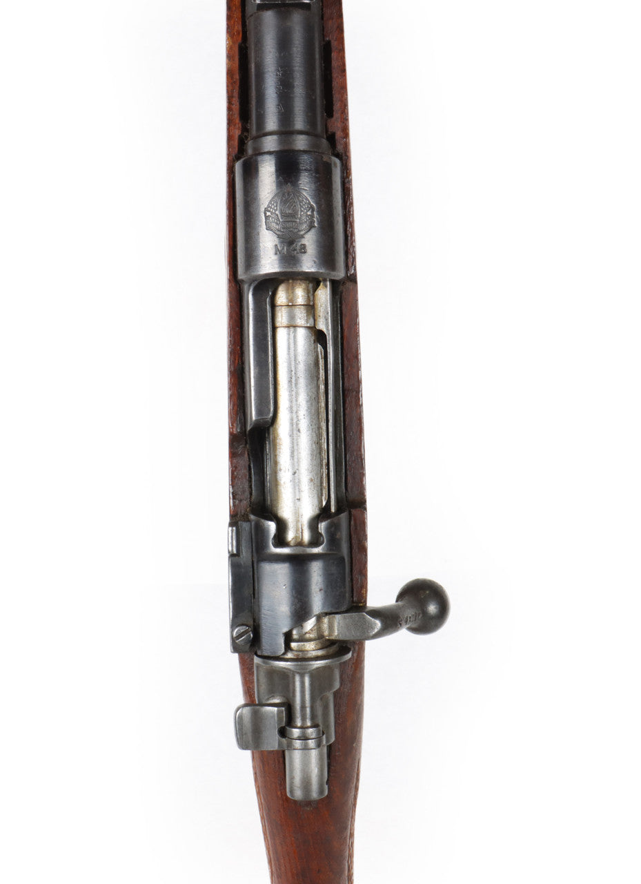 Yugoslavian M48 8mm Mauser Bolt Action Rifle Sporterized - Overall Surplus Good Condition (1)