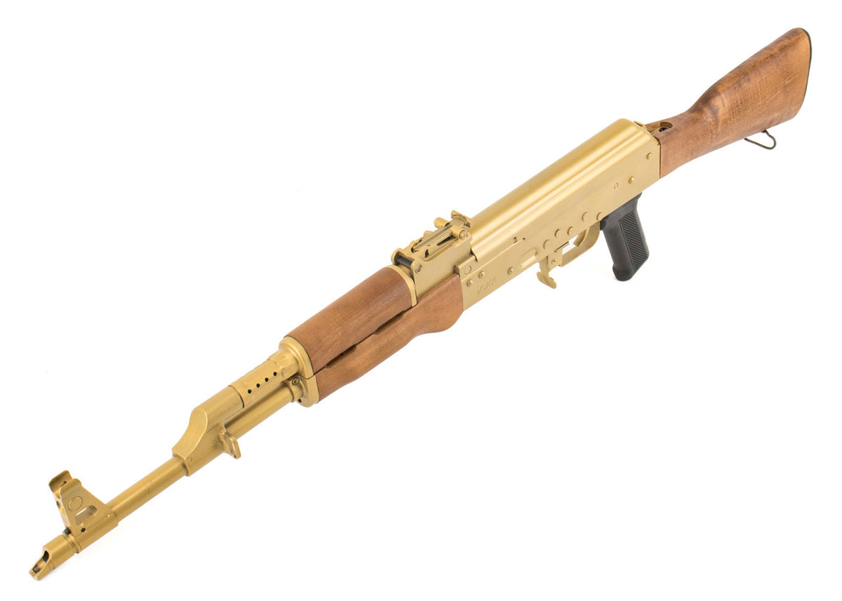 Century Arms VSKA 7.62x39 16.25" AK47 Concept Rifle Gold Cerakote with Maple Wood Furniture - RI3284-X