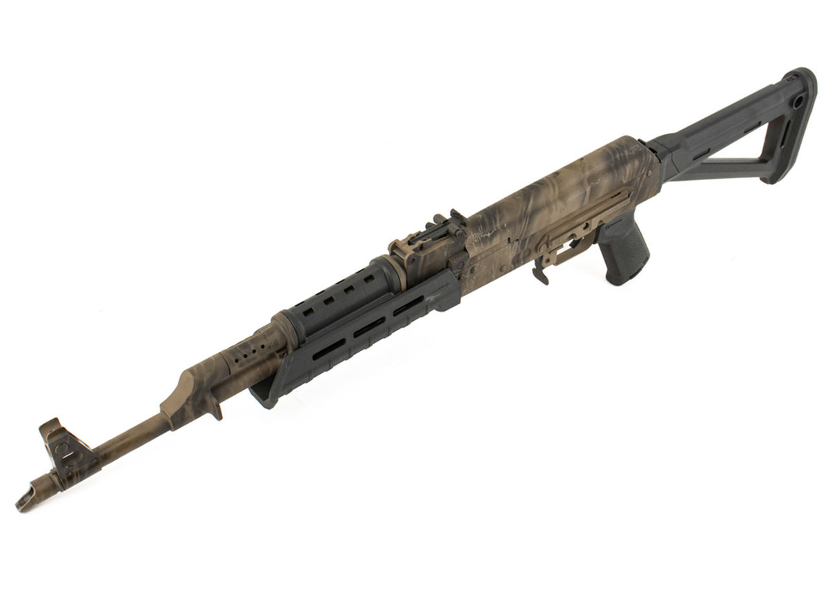 Century Arms VSKA 7.62x39 16.25" AK47 Concept Rifle Green / Tan Tiger Stripe Camo Cerakote - RI3284-X