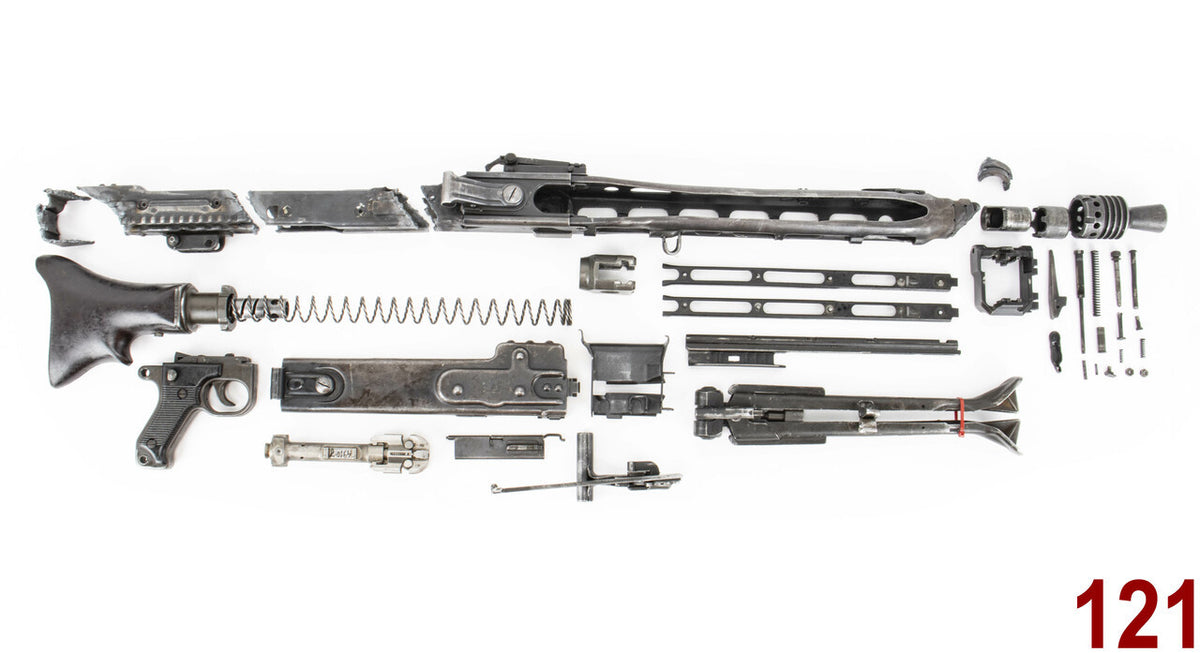 MG42 Parts Kit – WWII Era 7.62x51 NATO (.308) Original German - 121