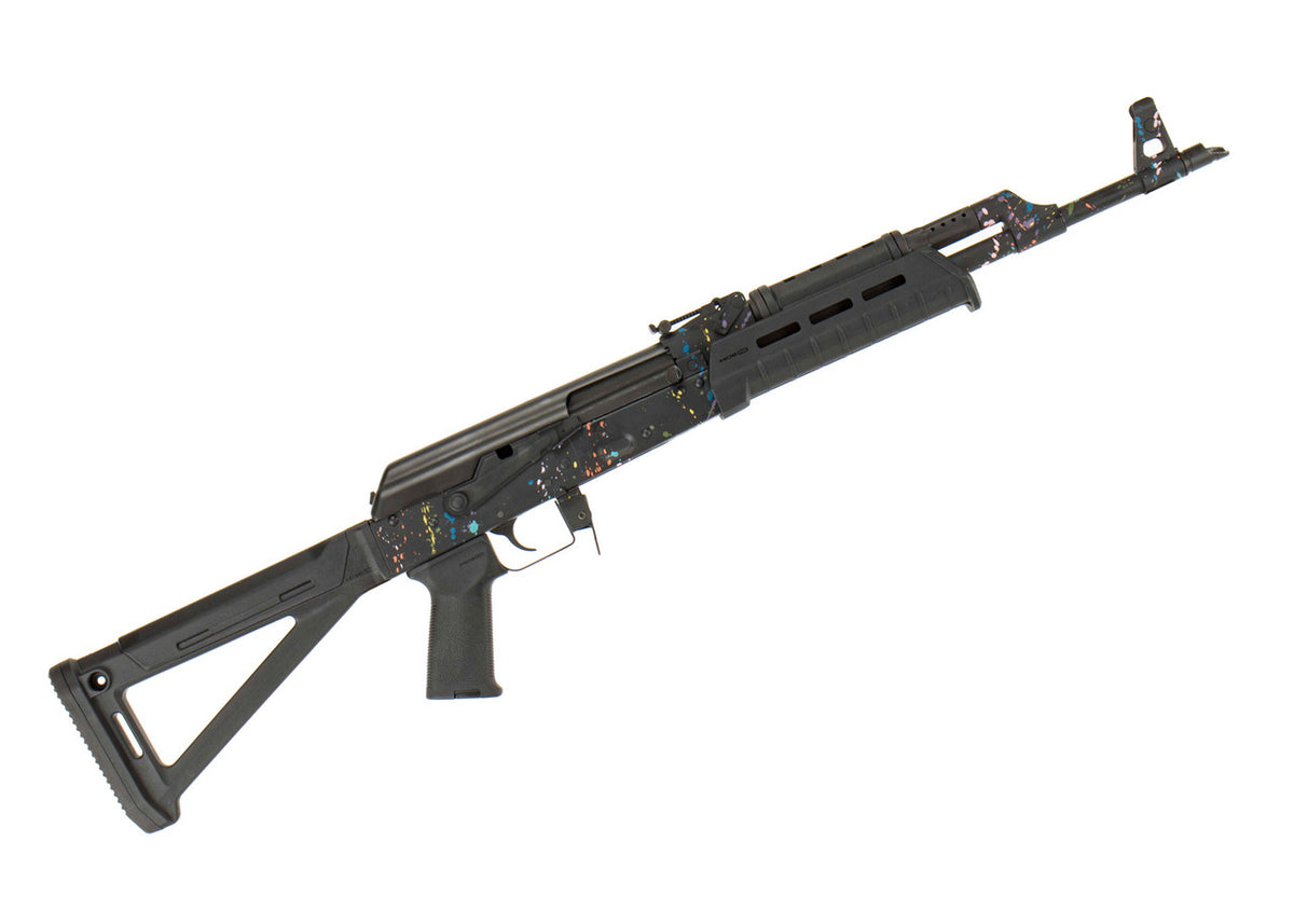 Century Arms VSKA 7.62x39 16.25" AK47 Concept Rifle Multi Color Splatter Cerakote with Magpul Furniture - RI3291-X