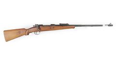 M48 8mm Mauser Bolt Action Rifle Sporterized - Overall Surplus Good Condition (8)