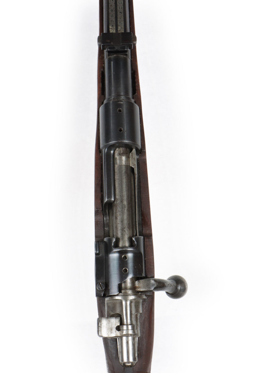 M48 8mm Mauser Bolt Action Rifle Sporterized - Overall Surplus Good Condition (10)