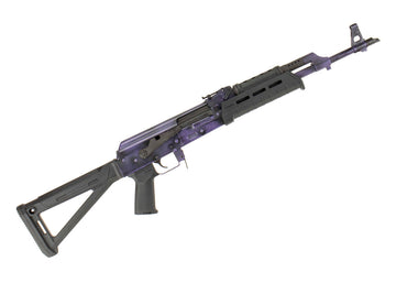 Century Arms BFT47 ESSENTIAL 7.62x39 16" AK47 Concept Rifle Battleworn Purple Cerakote with Magpul Furniture & Side Scope Rail - RI4386-X