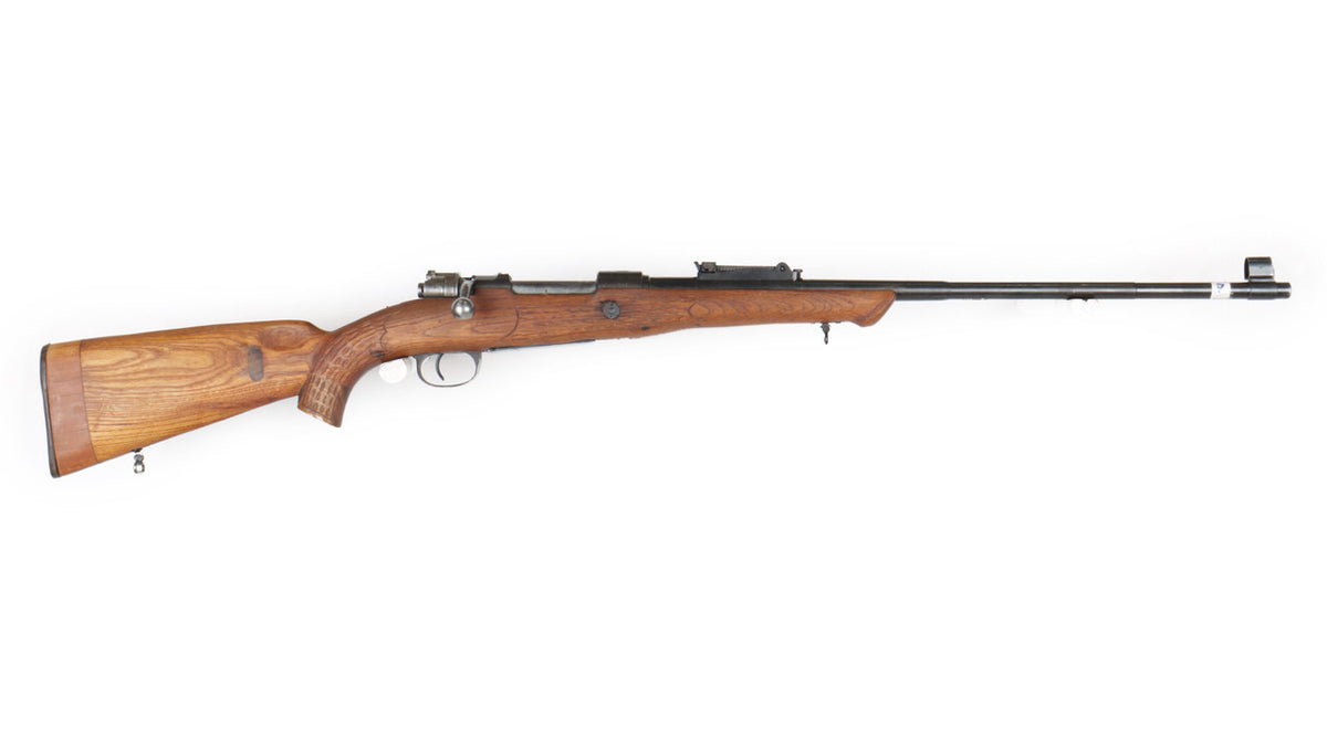 M48 8mm Mauser Bolt Action Rifle Sporterized - Overall Surplus Good Condition (12)