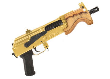 Century Arms Micro Draco 6" 7.62x39mm AK Pistol Gold Cerakote Blem - HG2797-X