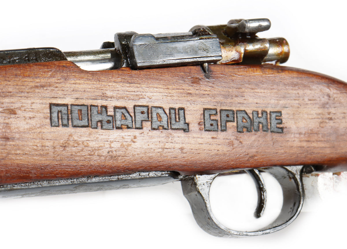 M48 8mm Mauser Bolt Action Rifle Sporterized - Overall Surplus Good Condition (18)