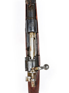 M48 8mm Mauser Bolt Action Rifle Sporterized - Overall Surplus Good Condition (18)