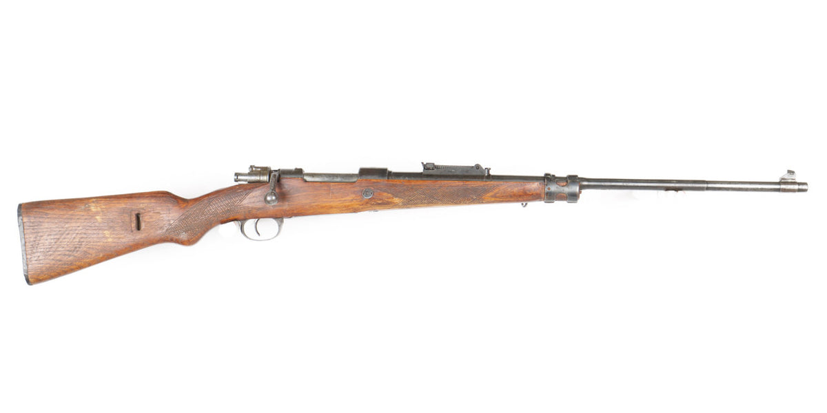 M48 8mm Mauser Bolt Action Rifle Sporterized - Overall Surplus Good Condition (21)
