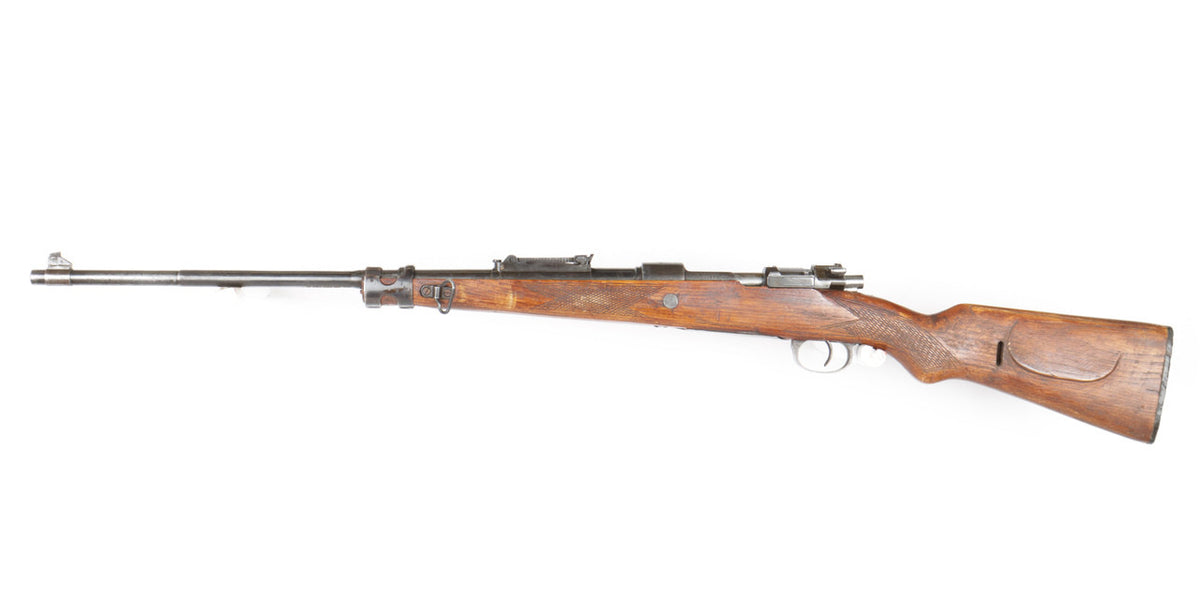 M48 8mm Mauser Bolt Action Rifle Sporterized - Overall Surplus Good Condition (21)