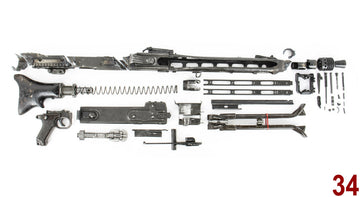 MG42 Parts Kit – WWII Era 7.62x51 NATO (.308) Original German - 34