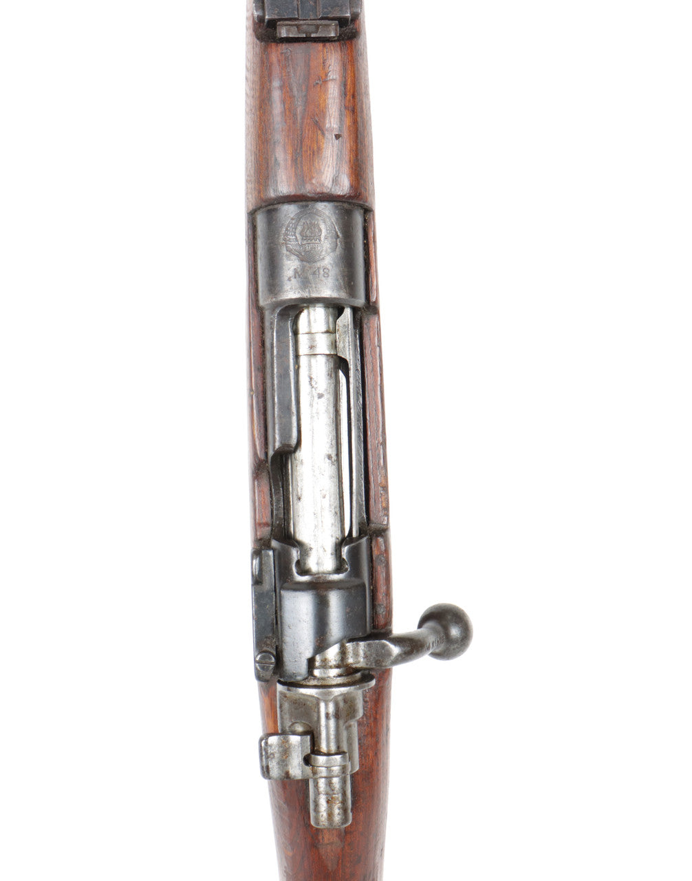M48 8mm Mauser Bolt Action Rifle Sporterized - Overall Surplus Good Condition (22)