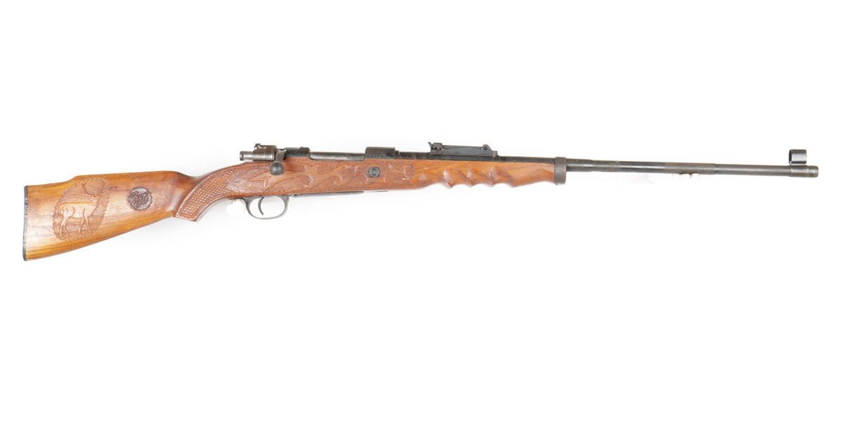 M48 8mm Mauser Bolt Action Rifle Sporterized - Overall Surplus Good Condition (25)