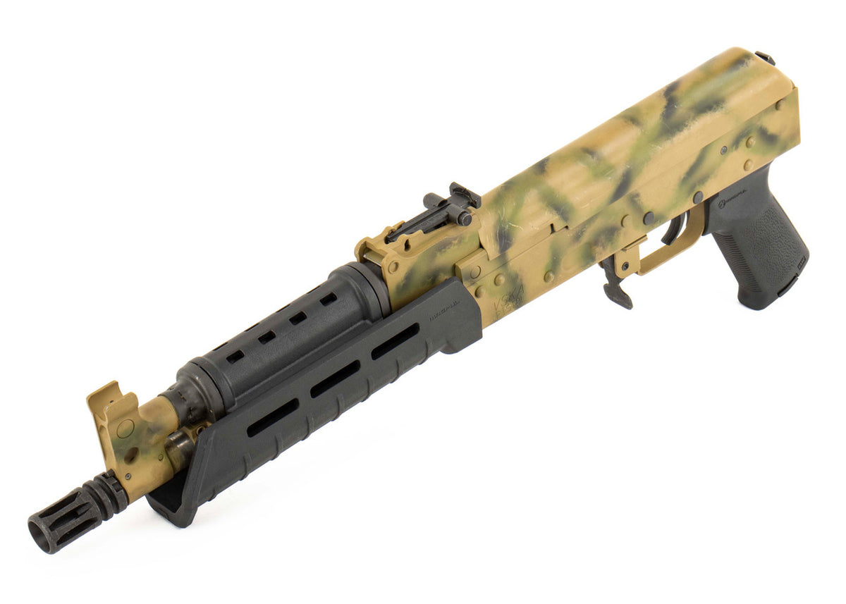 Century Arms VSKA Draco 10.5" 7.62x39mm AK Pistol Blem Zombie Green Cerakote - HG6501-X