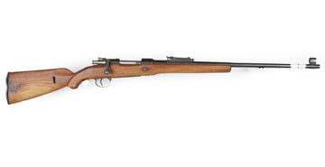 M48 8mm Mauser Bolt Action Rifle Sporterized - Overall Surplus Good Condition (28)