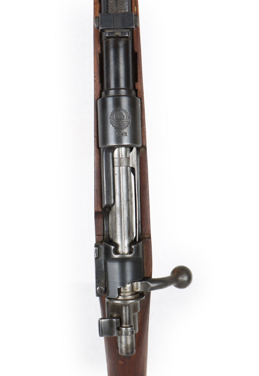 M48 8mm Mauser Bolt Action Rifle Sporterized - Overall Surplus Good Condition (29)