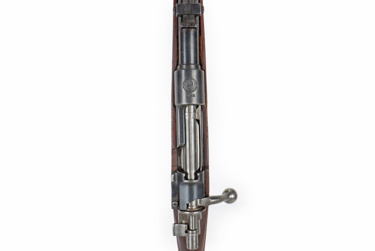 M48 8mm Mauser Bolt Action Rifle Sporterized - Overall Surplus Good Condition (33)