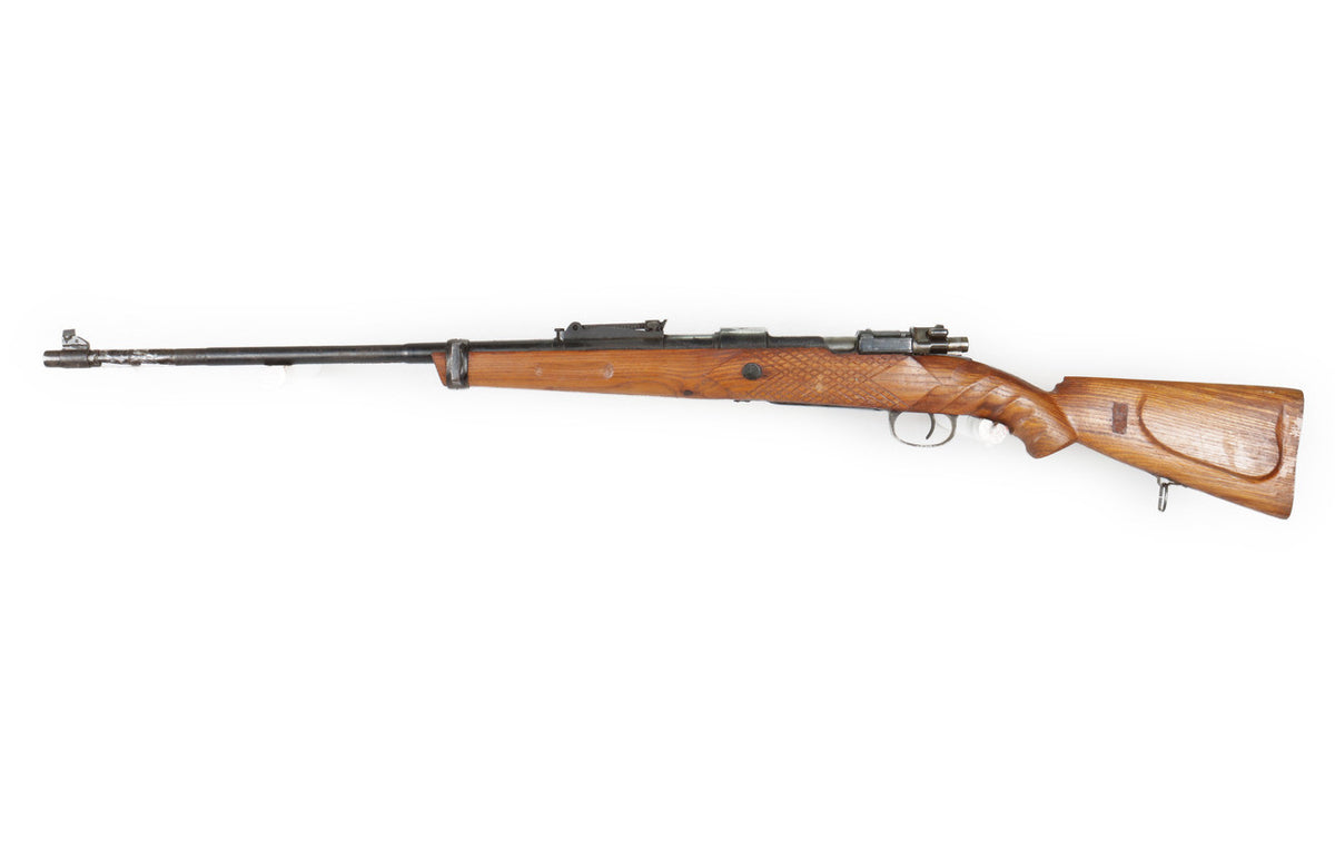 M48 8mm Mauser Bolt Action Rifle Sporterized - Overall Surplus Good Condition (34)
