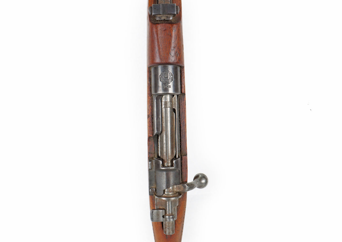 M48 8mm Mauser Bolt Action Rifle Sporterized - Overall Surplus Good Condition (35)