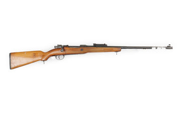 M48 8mm Mauser Bolt Action Rifle Sporterized - Overall Surplus Good Condition (36)